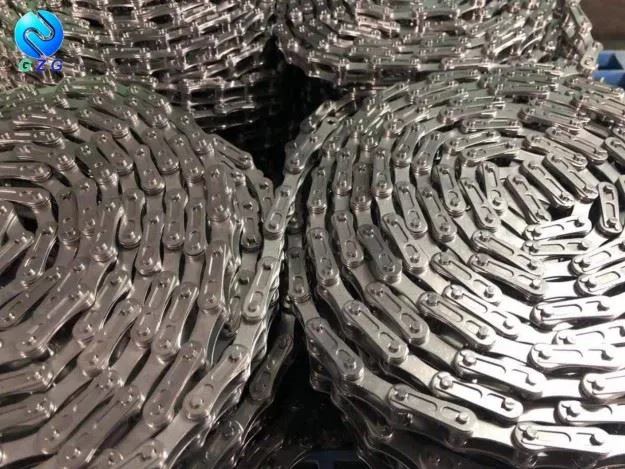 Standardni valjkasti lanac s dvostrukim korakom od nehrđajućeg čelika