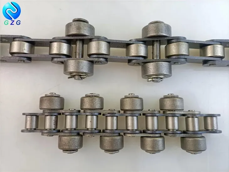 Transportni lanac s vanbrodskim valjkom